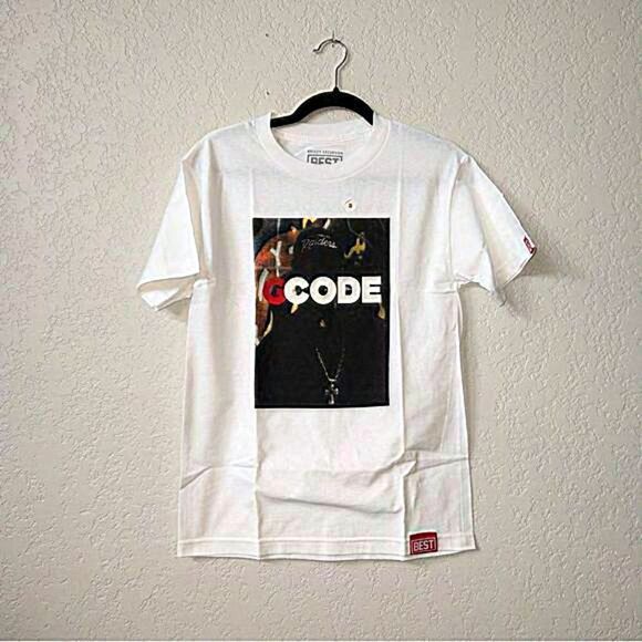 NIP Breezy Excursion White G Code Raiders T-Shirt Size Small - Picture 1 of 4